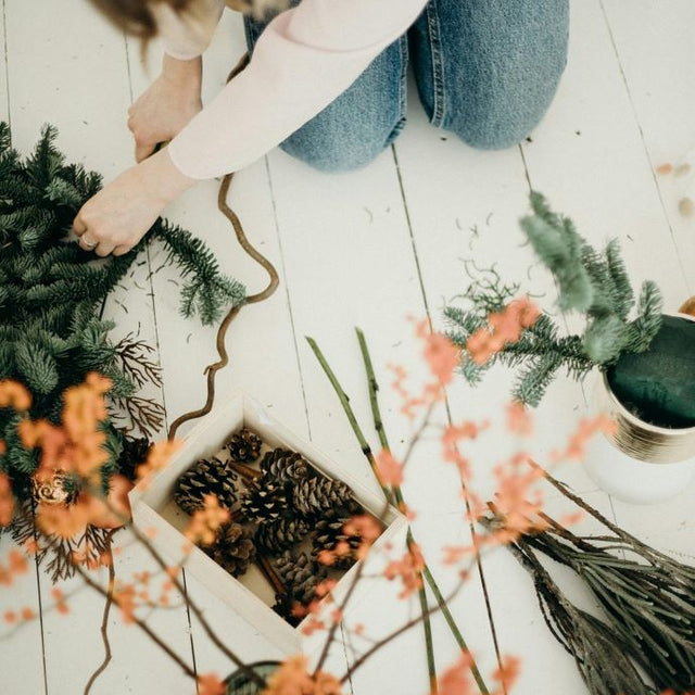 natural christmas decorations