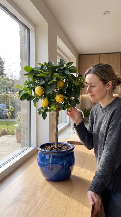 Forget bouquets - lemon trees make the perfect gift