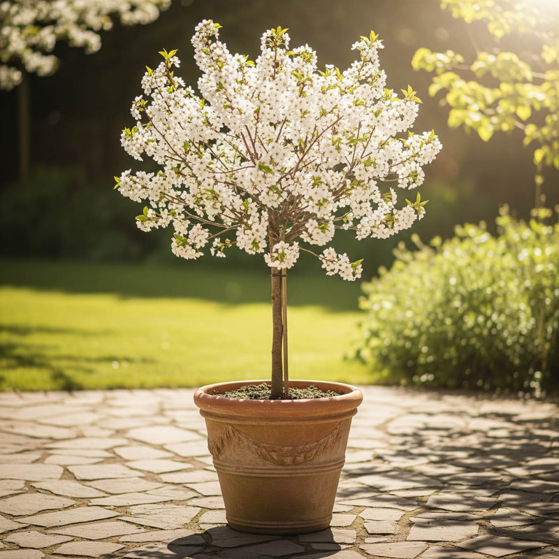 Patio Cherry Blossom Tree | Prunus 'Brilliant' Ornamental Trees