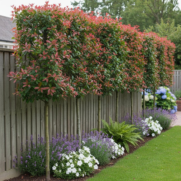 Pleached Photinia Tree | Photinia x fraseri 'Red Robin' Ornamental Trees
