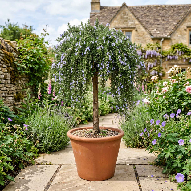 Patio Creeping Rosemary Tree | Rosmarinus officinalis 'Prostratus' Shrubs