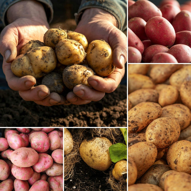 Seed Potato Starter Pack | Ideal for Beginners | Growers' Choice Vegetables