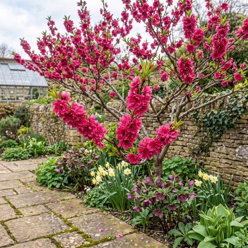 'Taoflora Red' Peach Tree Ornamental Trees