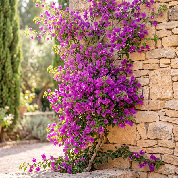 Purple Bougainvillea 'Alexandra' Climbing Plants