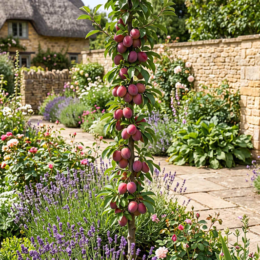Cordon Plum Tree Trained Fruit Trees