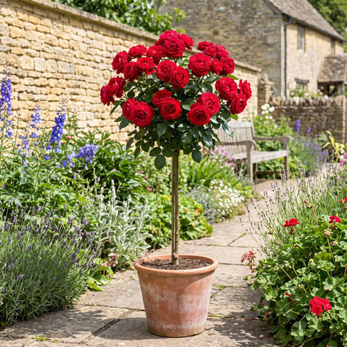 Red Standard Rose | 'Precious Ruby' Shrubs