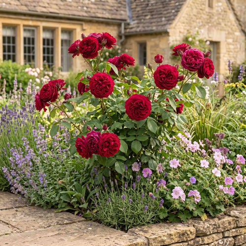 'Ruby Anniversary' Bush Rose Shrubs