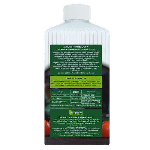 Empathy After Plant Grow Your Own Liquid Feed and Biostimulant 1 litre Add ons